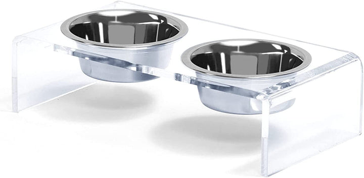 Elevate Your Pet's Feeding Experience with Our Acrylic Dogs And Cats Pet Feeder