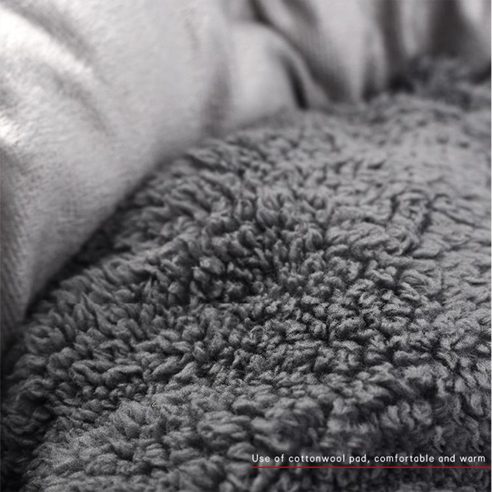 The Ultimate Comfort for Your Pet: Pet Round Short Plush Bed