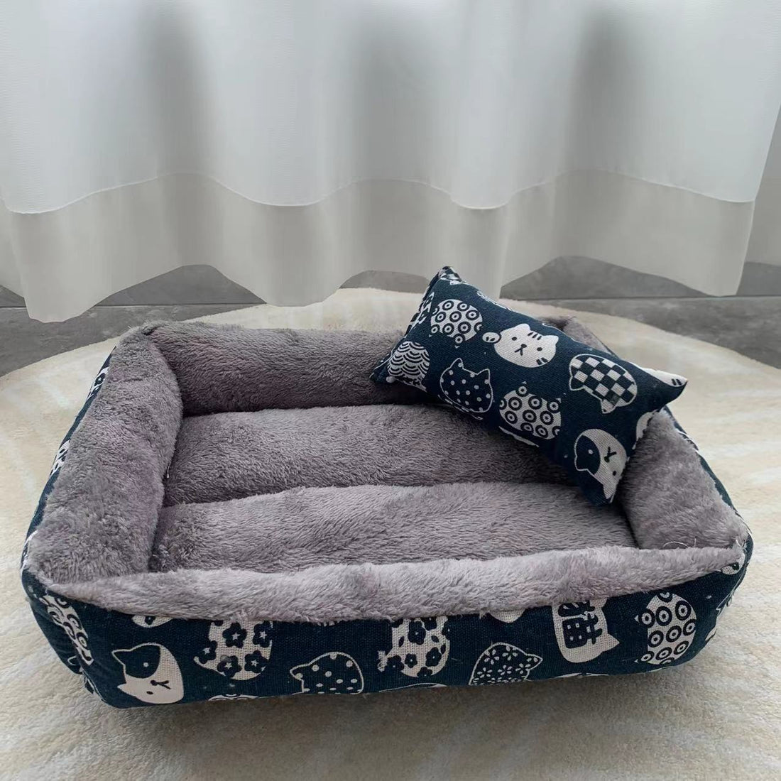 Linen Moisture-proof Pet Bed