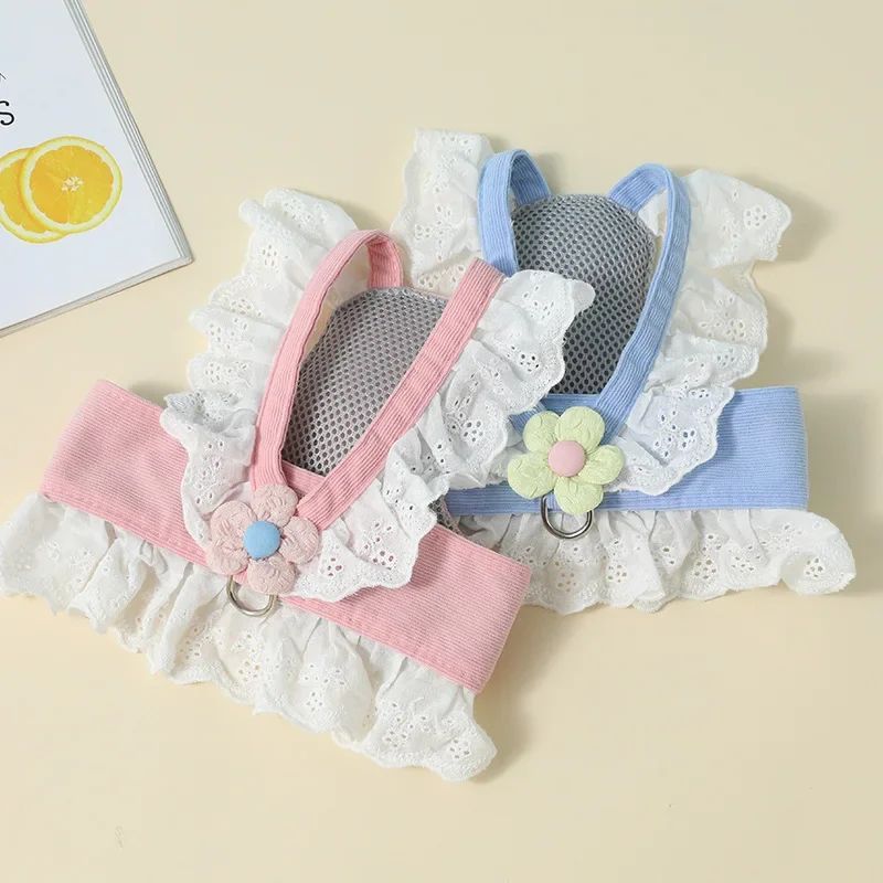 Pet Leash Dog Collar Summer Clothes