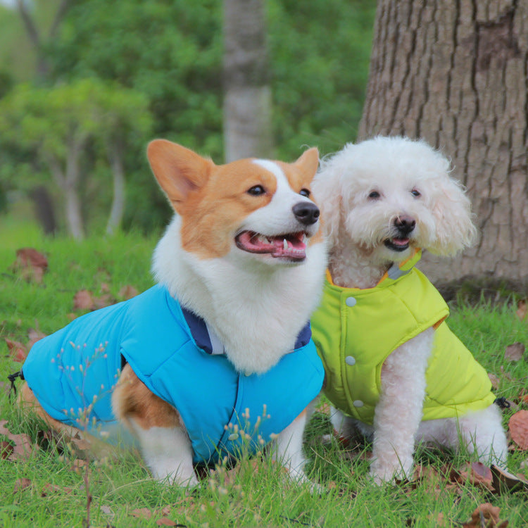 Pet Jacket Double-sided Reflective