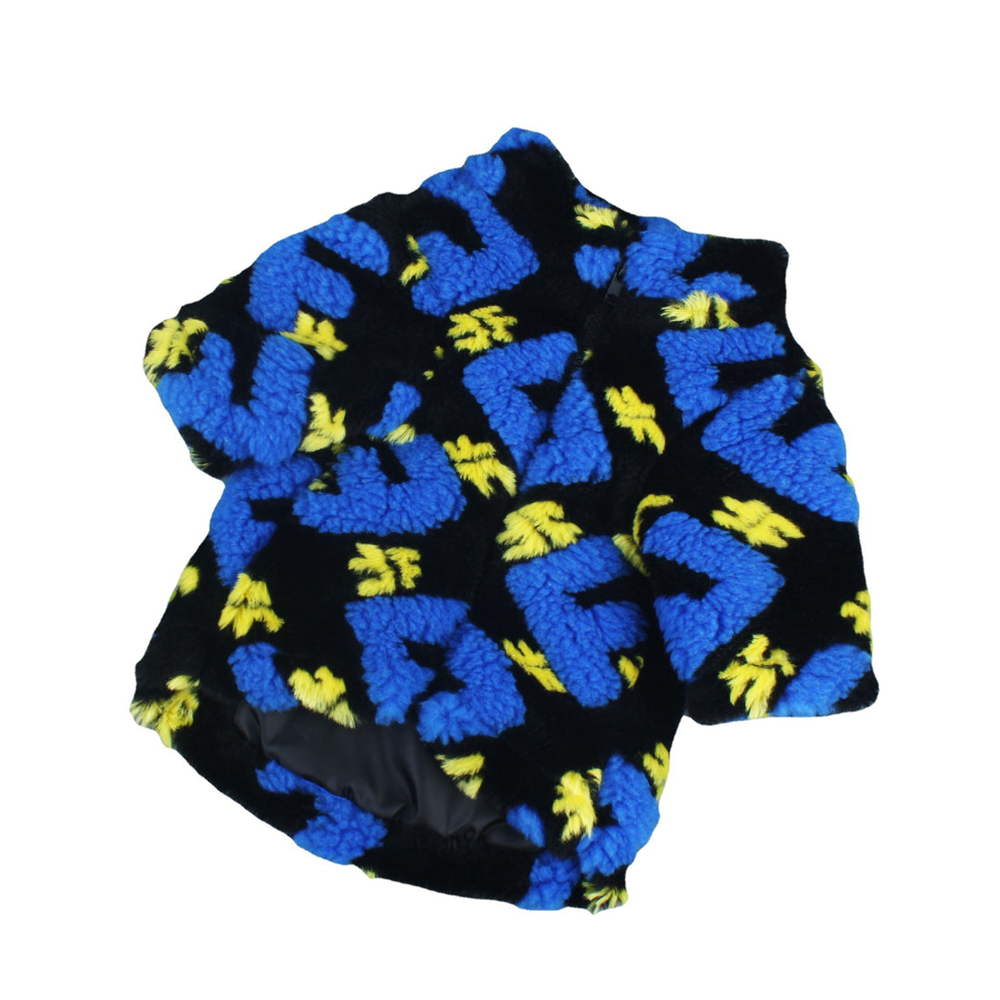 Alphabet Lamb Jacquard Fleece Jacket