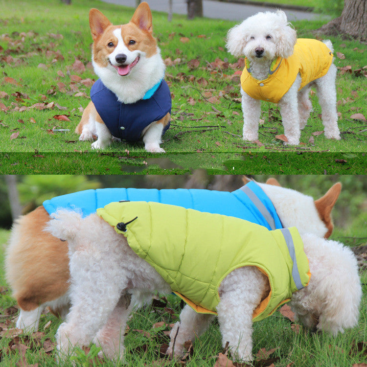 Pet Jacket Double-sided Reflective
