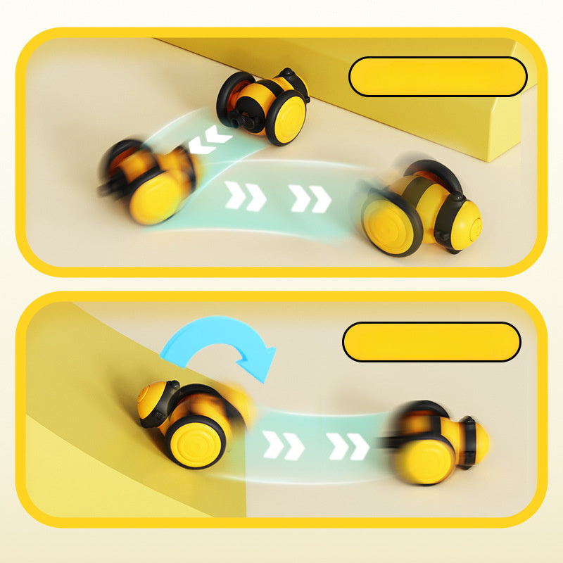 Cute Bee Running Kitten Pet Toys