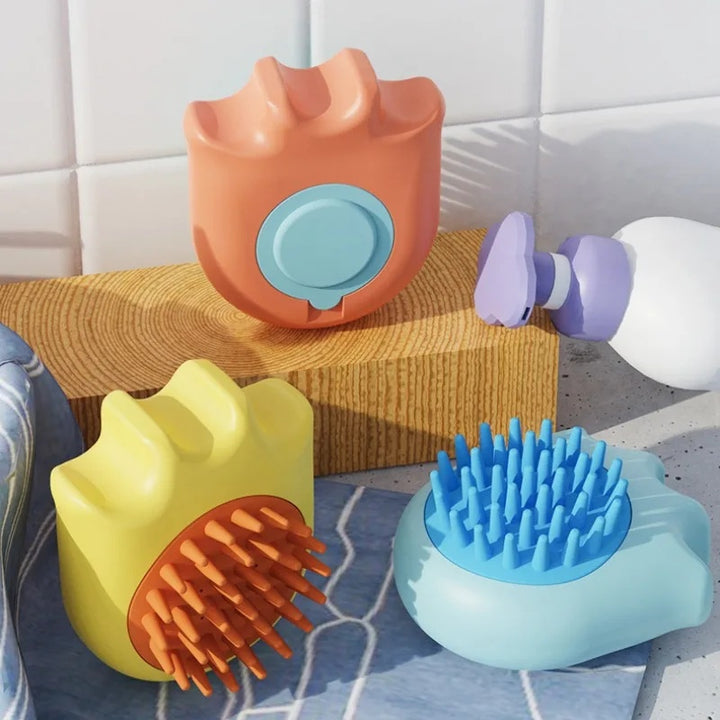Cleaning Supplies With Shampoo Box Pet Dog Brush