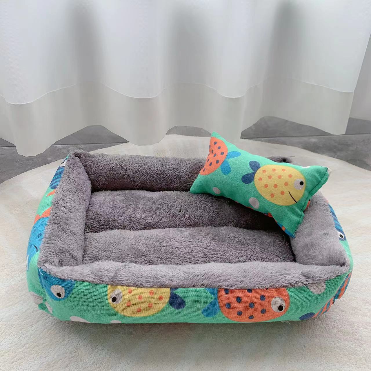 Linen Moisture-proof Pet Bed